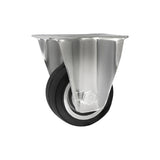 Koło aluminiowo-gumowe 80 mm w obudowie stałej A4GW