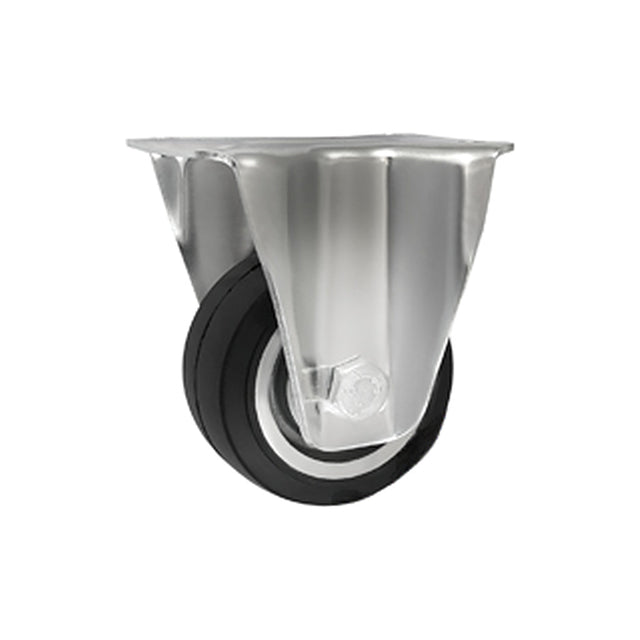 Koło aluminiowo-gumowe 80 mm w obudowie stałej A4GW