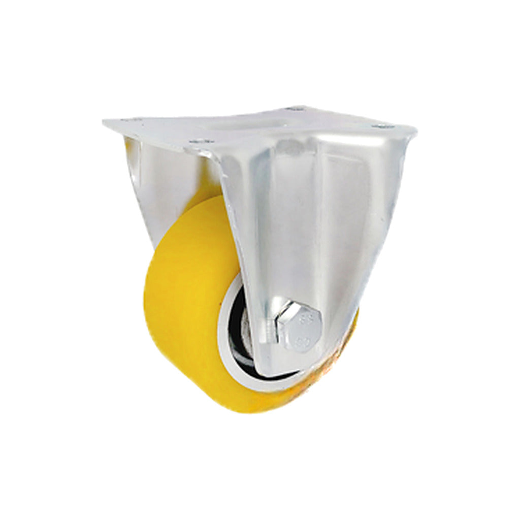 Koło aluminiowo-poliuretanowe 80 mm w obudowie stałej A4PW