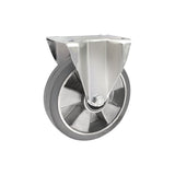 Koło aluminiowo-gumowe 180 mm w obudowie stałej A53GS