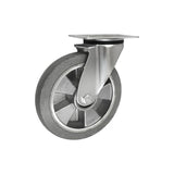Koło aluminiowo-gumowe 200 mm w obudowie skrętnej A62GSW