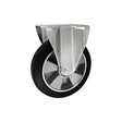 Koło aluminiowo-gumowe 200 mm w obudowie stałej A63G