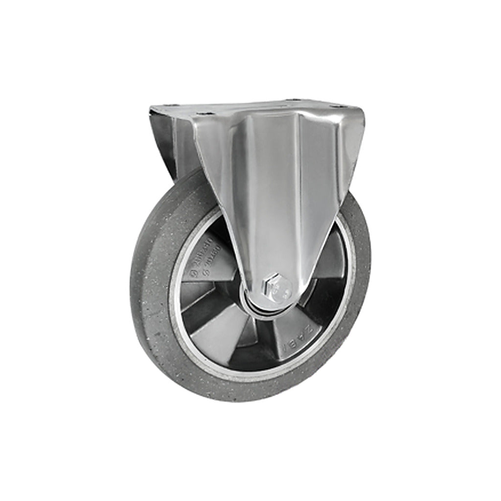 Koło aluminiowo-gumowe 200 mm w obudowie stałej A63GS