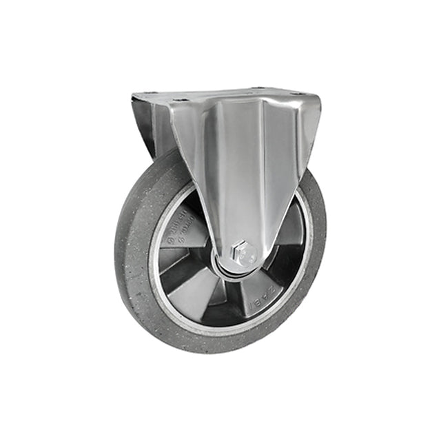 Koło aluminiowo-gumowe 200 mm w obudowie stałej A63GS