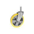 Koło aluminiowo-poliuretanowe 200 mm w obudowie z trzpieniem ø25x65 A64P*25