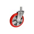 Koło aluminiowo-poliuretanowe 200 mm w obudowie z trzpieniem ø32x56 A64PR*32