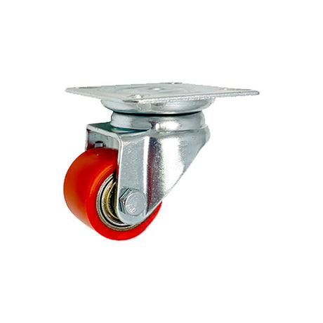 Koło aluminiowo-poliuretanowe 35 mm w obudowie skrętnej AM32PW