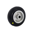 Koło elektrostatyczne metalowo-gumowe 100 mm otwór 12 mm 10-AS