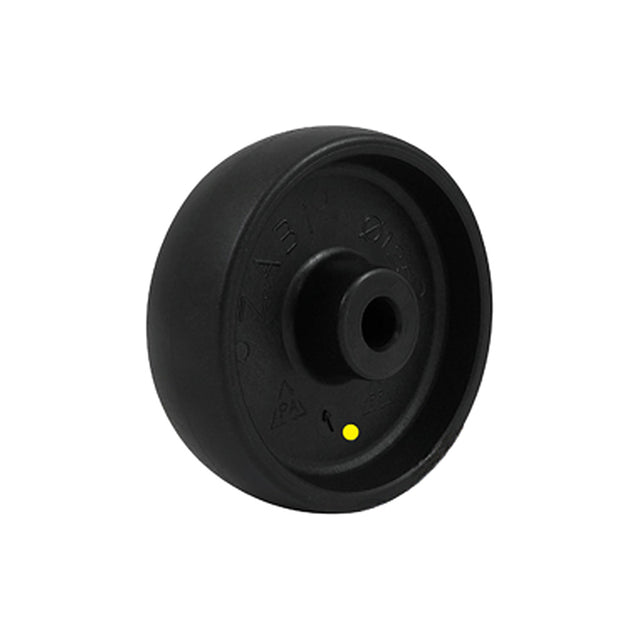 Koło elektrostatyczne poliamidowe 125 mm otwór 15 mm 29B/15-AS