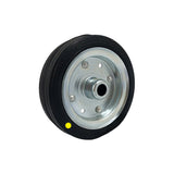 Koło elektrostatyczne metalowo-gumowe 140 mm otwór 15 mm 30-AS