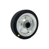 Koło elektrostatyczne metalowo-gumowe 160 mm otwór 20 mm 40N-AS