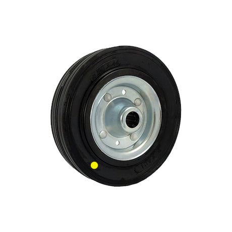 Koło elektrostatyczne metalowo-gumowe 180 mm otwór 20 mm 50-AS
