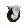 Koło elektrostatyczne metalowo-gumowe 180 mm w obudowie stałej 53-AS
