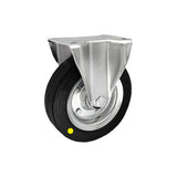 Koło elektrostatyczne metalowo-gumowe 180 mm w obudowie stałej 53N-AS