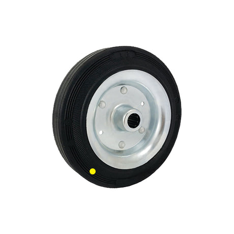 Koło elektrostatyczne metalowo-gumowe 200 mm otwór 20 mm 60-AS