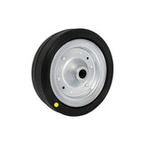 Koło elektrostatyczne metalowo-gumowe 200 mm otwór 20 mm 60F-AS