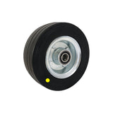 Koło elektrostatyczne metalowo-gumowe 200 mm otwór 25 mm 60NNŁ/25-AS