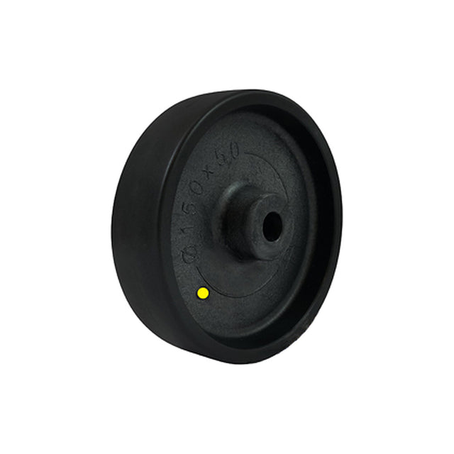 Koło elektrostatyczne poliamidowe 150 mm otwór 15 mm 79B/15-AS