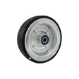 Koło elektrostatyczne metalowo-gumowe 225 mm otwór 20 mm 80Ł-AS