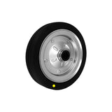 Koło elektrostatyczne metalowo-gumowe 250 mm otwór 25 mm 90/25-AS