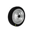 Koło elektrostatyczne metalowo-gumowe 250 mm otwór 20 mm 90-AS