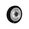 Koło elektrostatyczne metalowo-gumowe 250 mm otwór 30 mm 90Ł/30-AS