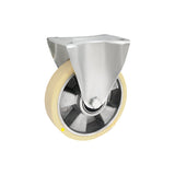 Koło elektrostatyczne aluminiowo-poliuretanowe 160 mm w obudowie stałej A43P-AS