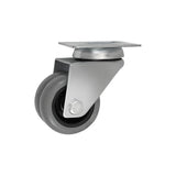 Koło meblowe tworzywowo-poliuretanowe typu tandem 50 mm w obudowie skrętnej M52TPU2