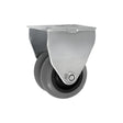 Koło meblowe tworzywowo-poliuretanowe typu tandem 50 mm w obudowie stałej M53TPU2