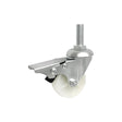 Koło meblowe 50 mm w obudowie z trzpieniem M12x30 i hamulcem M54BH*M12