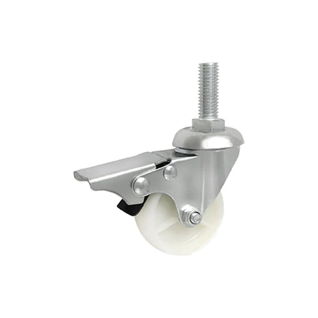 Koło meblowe 50 mm w obudowie z trzpieniem M12x30 i hamulcem M54BH*M12