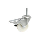 Koło meblowe 50 mm w obudowie z trzpieniem M8x30 i hamulcem M54BH*M8