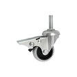 Koło meblowe 50 mm w obudowie z trzpieniem M12x30 i hamulcem M54TH*M12
