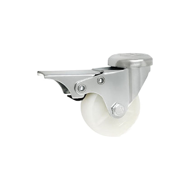 Koło meblowe 50 mm w obudowie z otworem i hamulcem M57BH