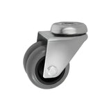Koło meblowe tworzywowo-poliuretanowe typu tandem 50 mm w obudowie skrętnej z otworem M57TPU2