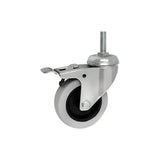 Koło meblowe 75 mm w obudowie z trzpieniem M8x30 i hamulcem M74TH*M8