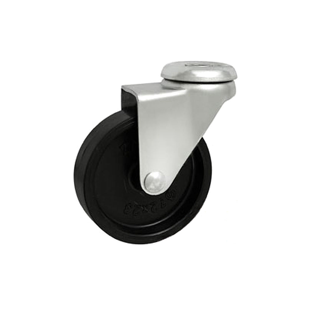 Koło meblowe 75 mm w obudowie skrętnej z otworem M77B