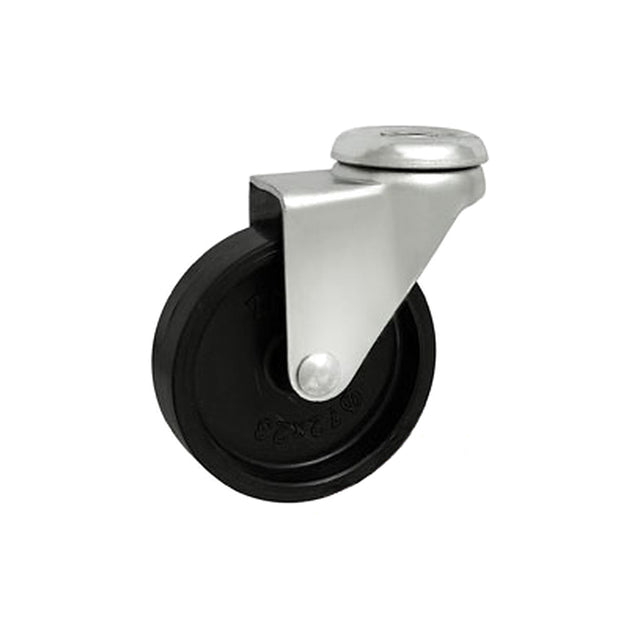 Koło meblowe 75 mm w obudowie skrętnej z otworem M77B
