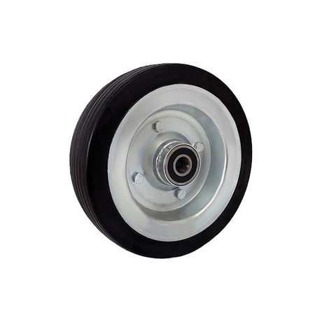 Koło metalowo-gumowe 250 mm otwór 20 mm 90NNŁŁ