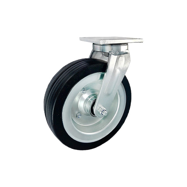 Koło metalowo-gumowe 250 mm w obudowie skrętnej 92NNŁD