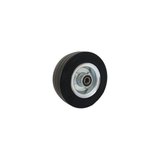 Koło transportowe fi 200mm metalowo gumowe łożysko kulkowe otwór 25mm - 60NNŁ/25