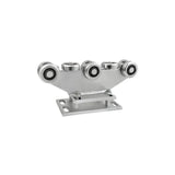 Wózek do bramy - 8 rolkowy, stały (PROFIL 70x70x4mm) - R-8MM-70