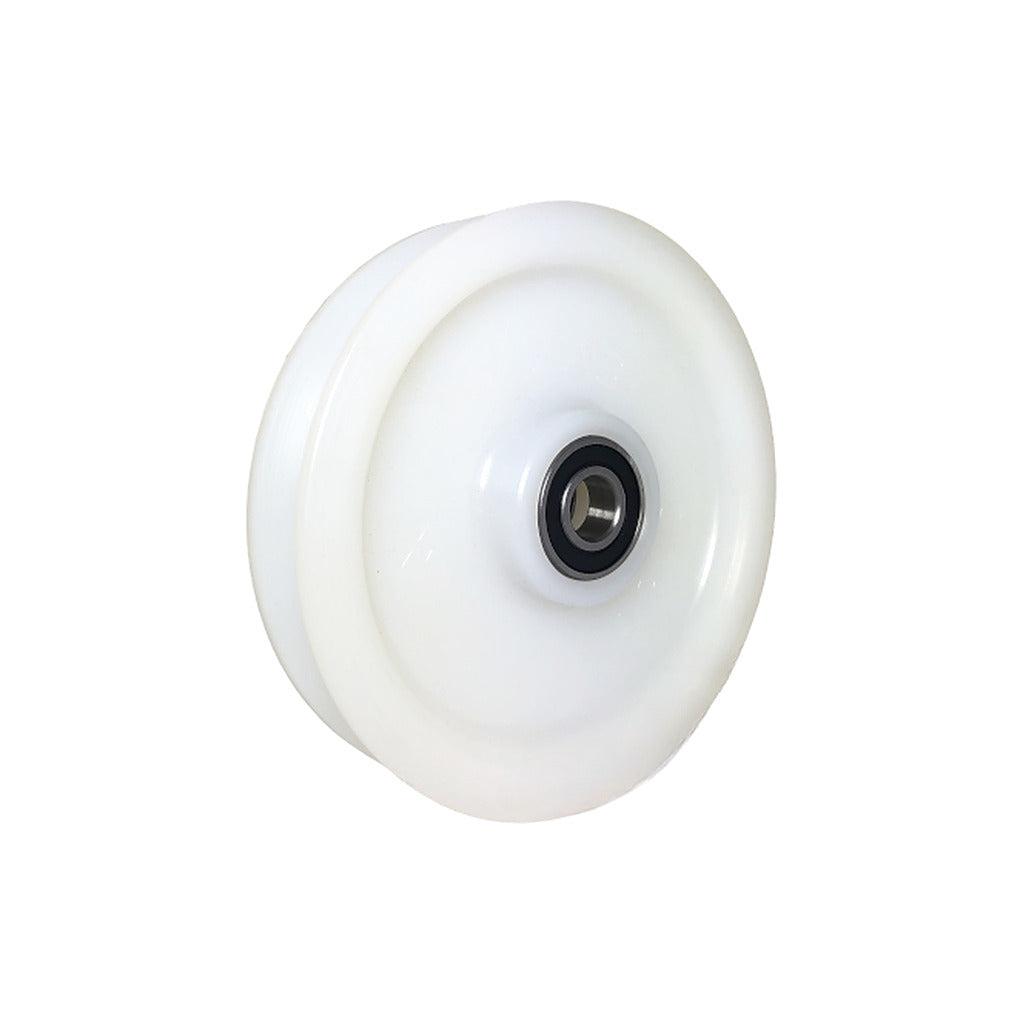Rolka poliamidowa na linkę ø25 mm 150 mm z łożyskiem C150/25Ł/15