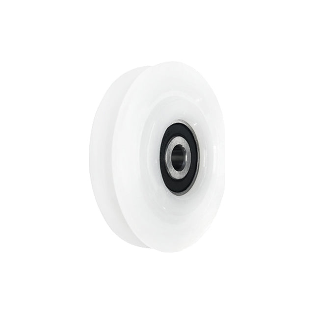 Rolka poliamidowa na linkę ø10 mm 80 mm z łożyskiem C80/10Ł/15