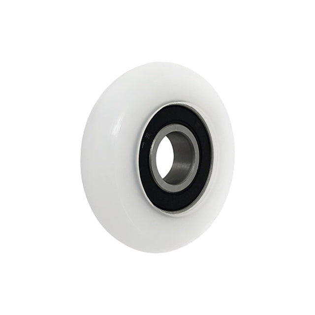 Rolka poliamidowa zaokrąglona 46 mm z łożyskiem RC-46-12/10
