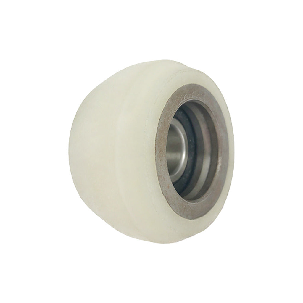 Rolka poliamidowa zaokrąglona 56 mm z łożyskiem RC-56-30/15-M