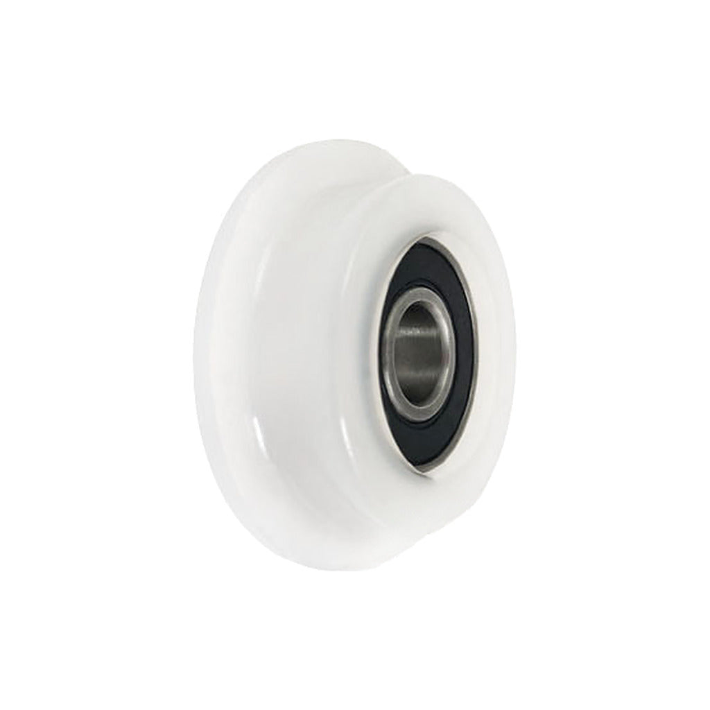 Rolka poliamidowa z kołnierzem 45 mm T45/35Ł, otwór 10 mm