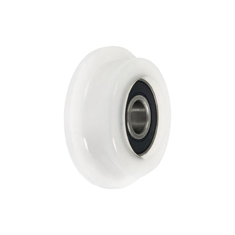Rolka poliamidowa z kołnierzem 45 mm T45/35Ł, otwór 10 mm