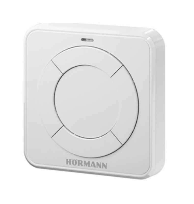 Sterownik radiowy FIT 4 BiSecur Hormann, biała obudowa 80x80 mm