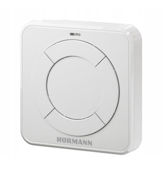 Sterownik radiowy FIT 4 BiSecur Hormann, biała obudowa 80x80 mm
